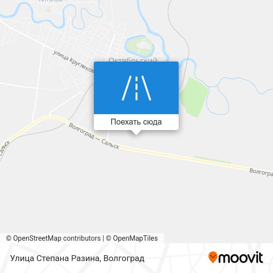 Карта Улица Степана Разина