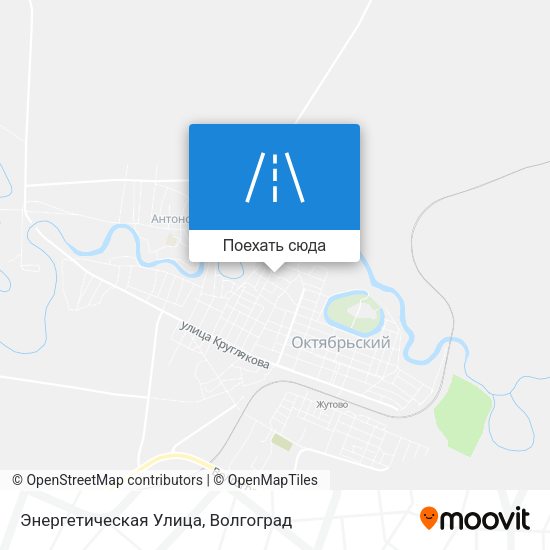 Карта Энергетическая Улица