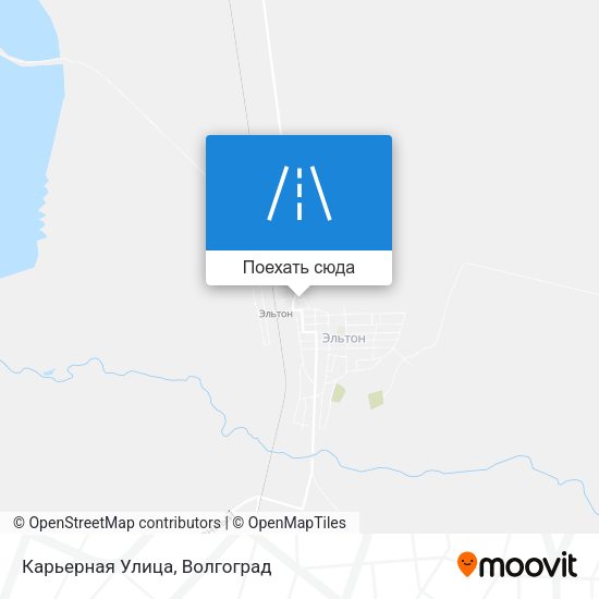 Карта Карьерная Улица