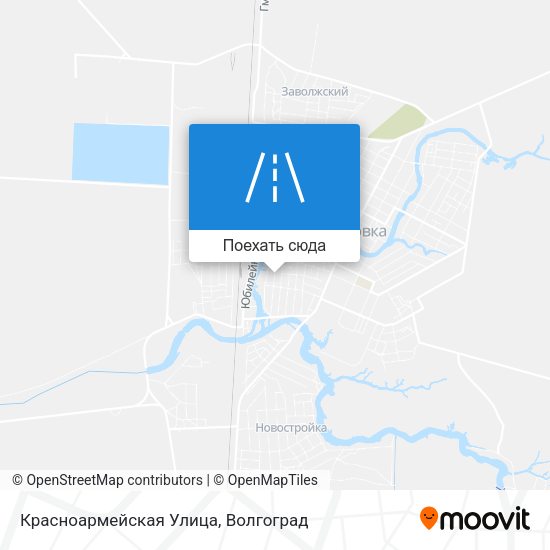 Карта Красноармейская Улица