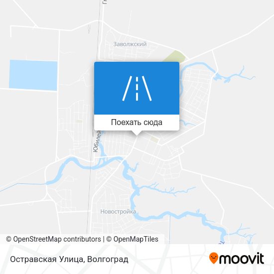 Карта Остравская Улица
