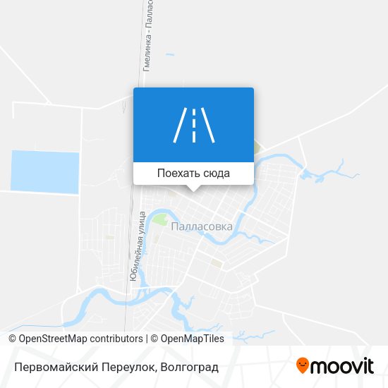 Карта Первомайский Переулок