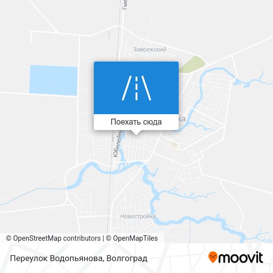 Карта Переулок Водопьянова