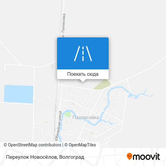 Карта Переулок Новосёлов