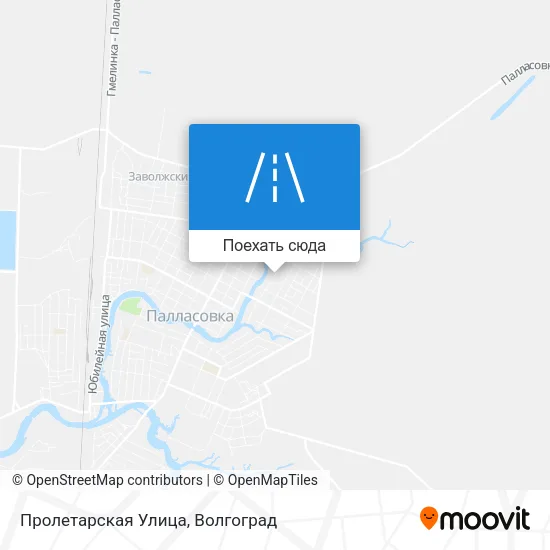 Карта Пролетарская Улица