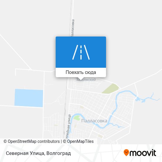 Карта Северная Улица