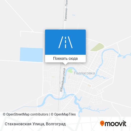 Карта Стахановская Улица