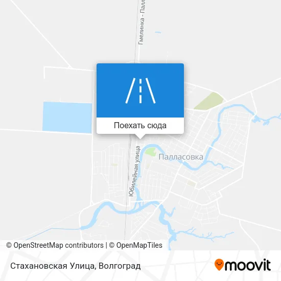 Карта Стахановская Улица