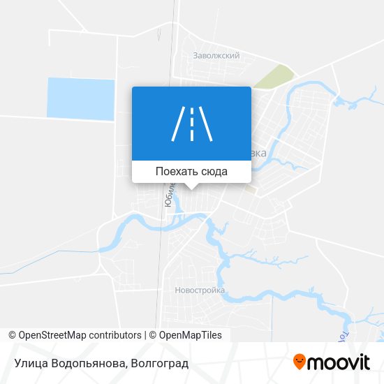 Карта Улица Водопьянова