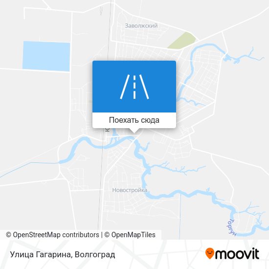 Карта Улица Гагарина
