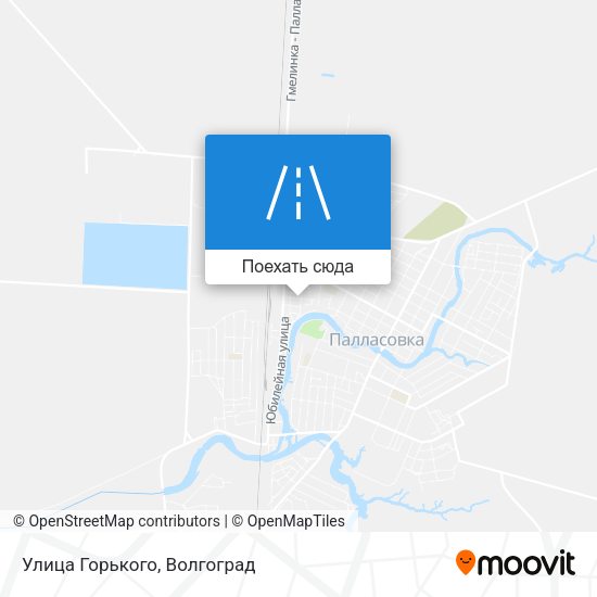 Карта Улица Горького