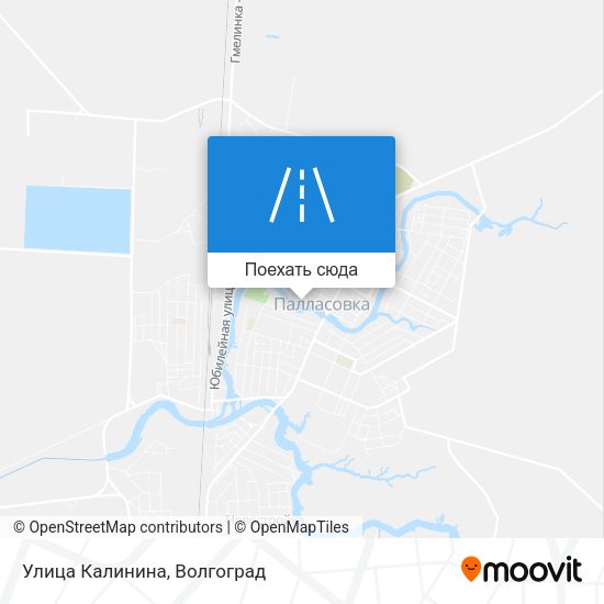 Карта Улица Калинина