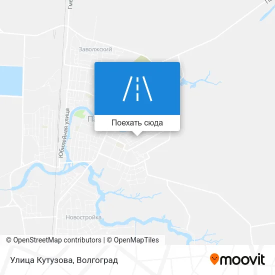Карта Улица Кутузова