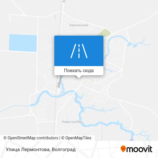 Карта Улица Лермонтова