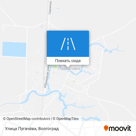 Карта Улица Пугачёва