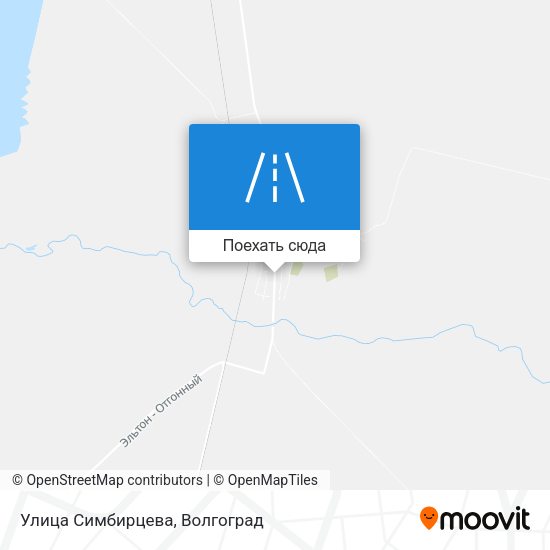 Карта Улица Симбирцева