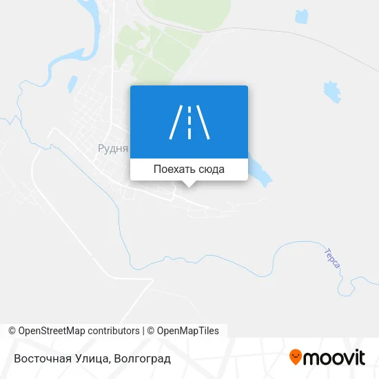 Карта Восточная Улица