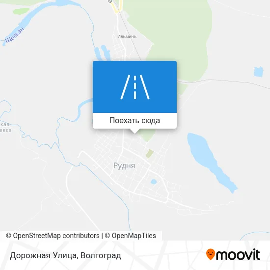 Карта Дорожная Улица