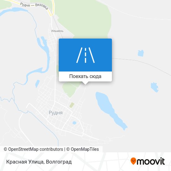 Карта Красная Улица