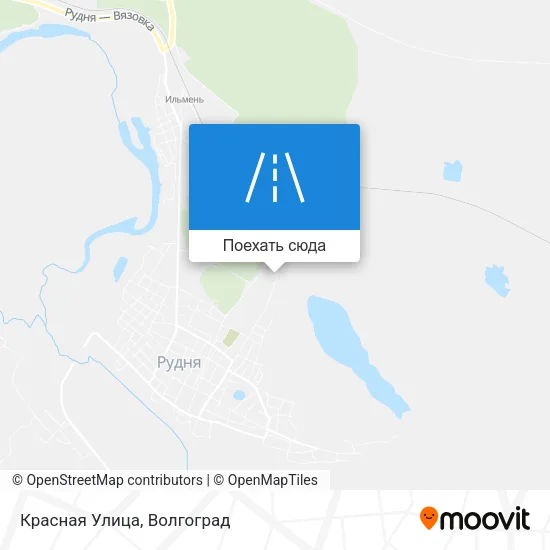 Карта Красная Улица