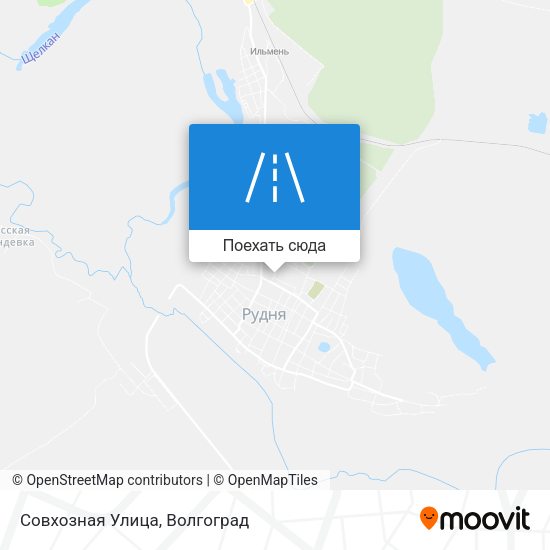 Карта Совхозная Улица