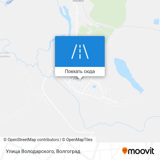 Карта Улица Володарского