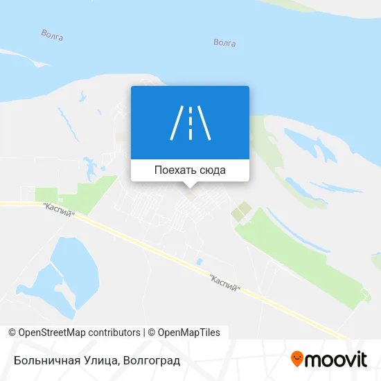 Карта Больничная Улица