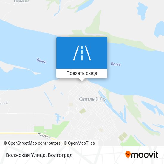 Карта Волжская Улица