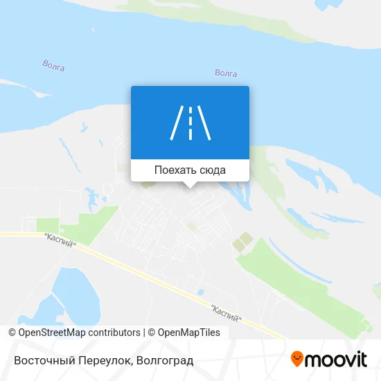Карта Восточный Переулок