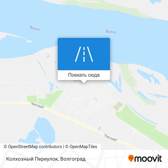 Карта Колхозный Переулок