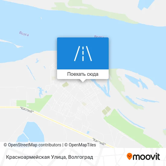 Карта Красноармейская Улица