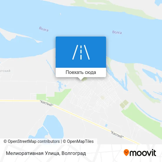 Карта Мелиоративная Улица