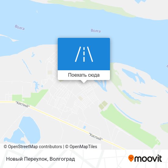 Карта Новый Переулок