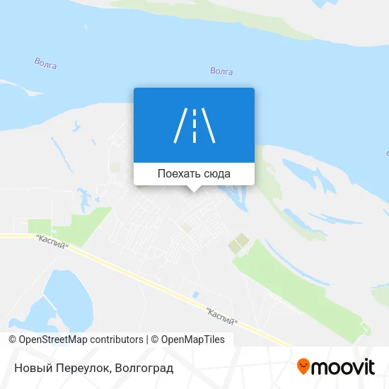 Карта Новый Переулок