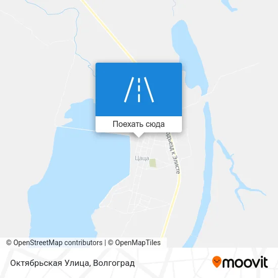 Карта Октябрьская Улица