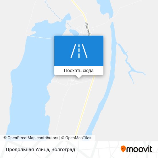 Карта Продольная Улица