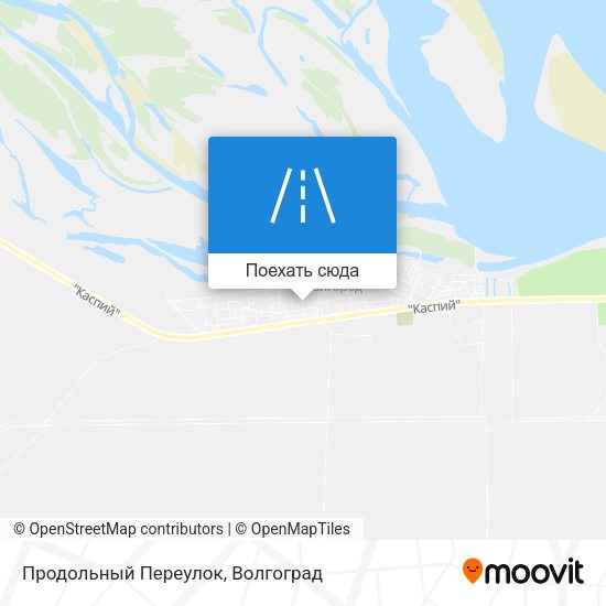 Карта Продольный Переулок