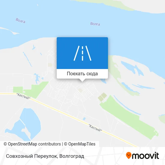 Карта Совхозный Переулок