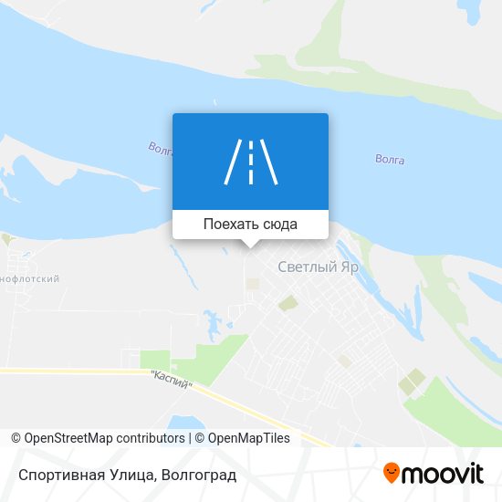 Карта Спортивная Улица