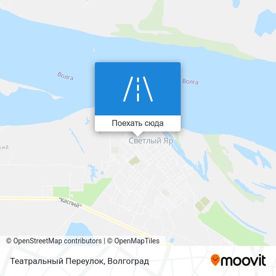 Карта Театральный Переулок