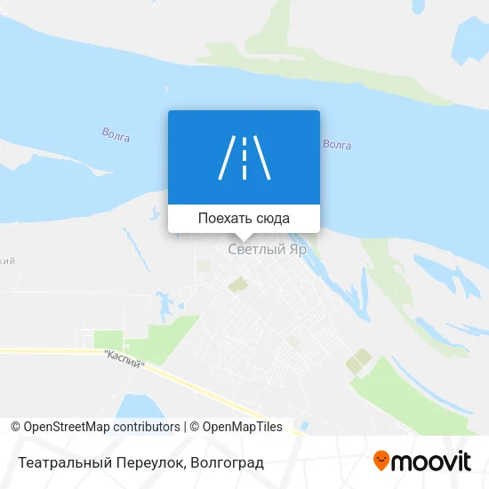 Карта Театральный Переулок