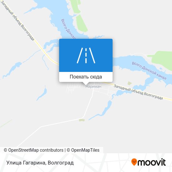 Карта Улица Гагарина