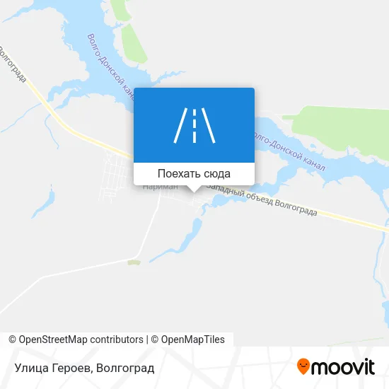 Карта Улица Героев