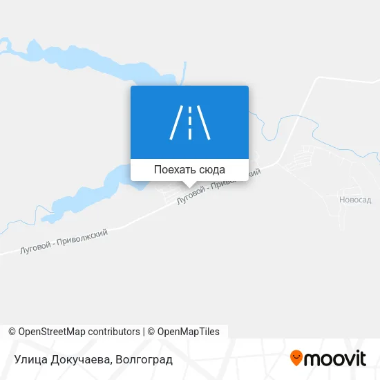 Карта Улица Докучаева