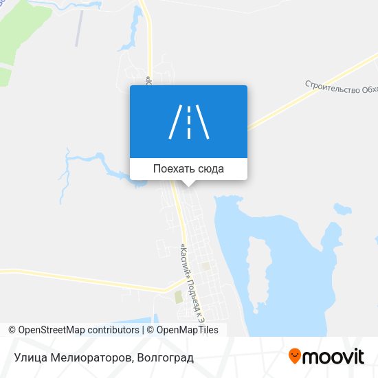 Карта Улица Мелиораторов