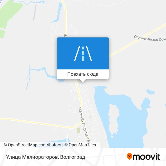 Карта Улица Мелиораторов