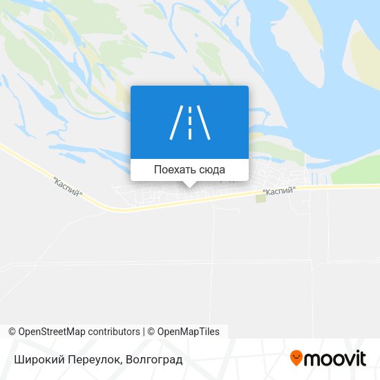 Карта Широкий Переулок