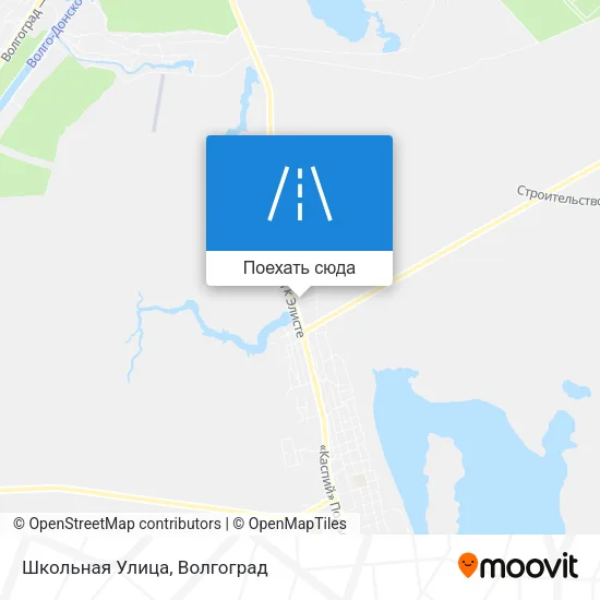 Карта Школьная Улица