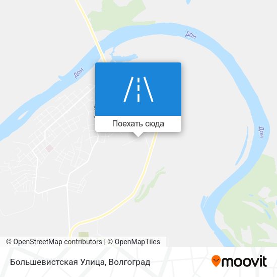 Карта Большевистская Улица