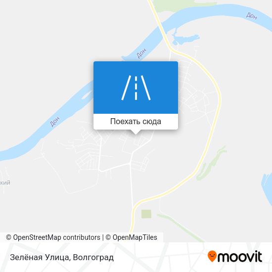 Карта Зелёная Улица